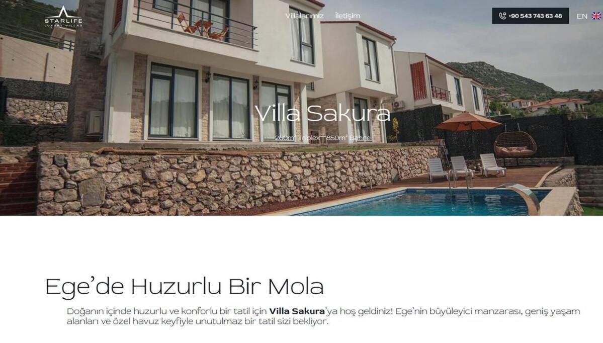 Villa Sakura Sogut  Esterno foto